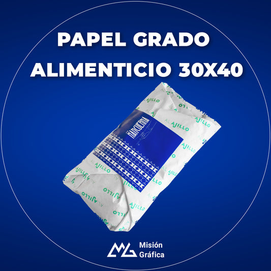 PAPEL GRADO ALIMENTICIO 30X40