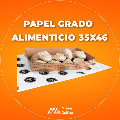 PAPEL GRADO ALIMENTICIO 35x46
